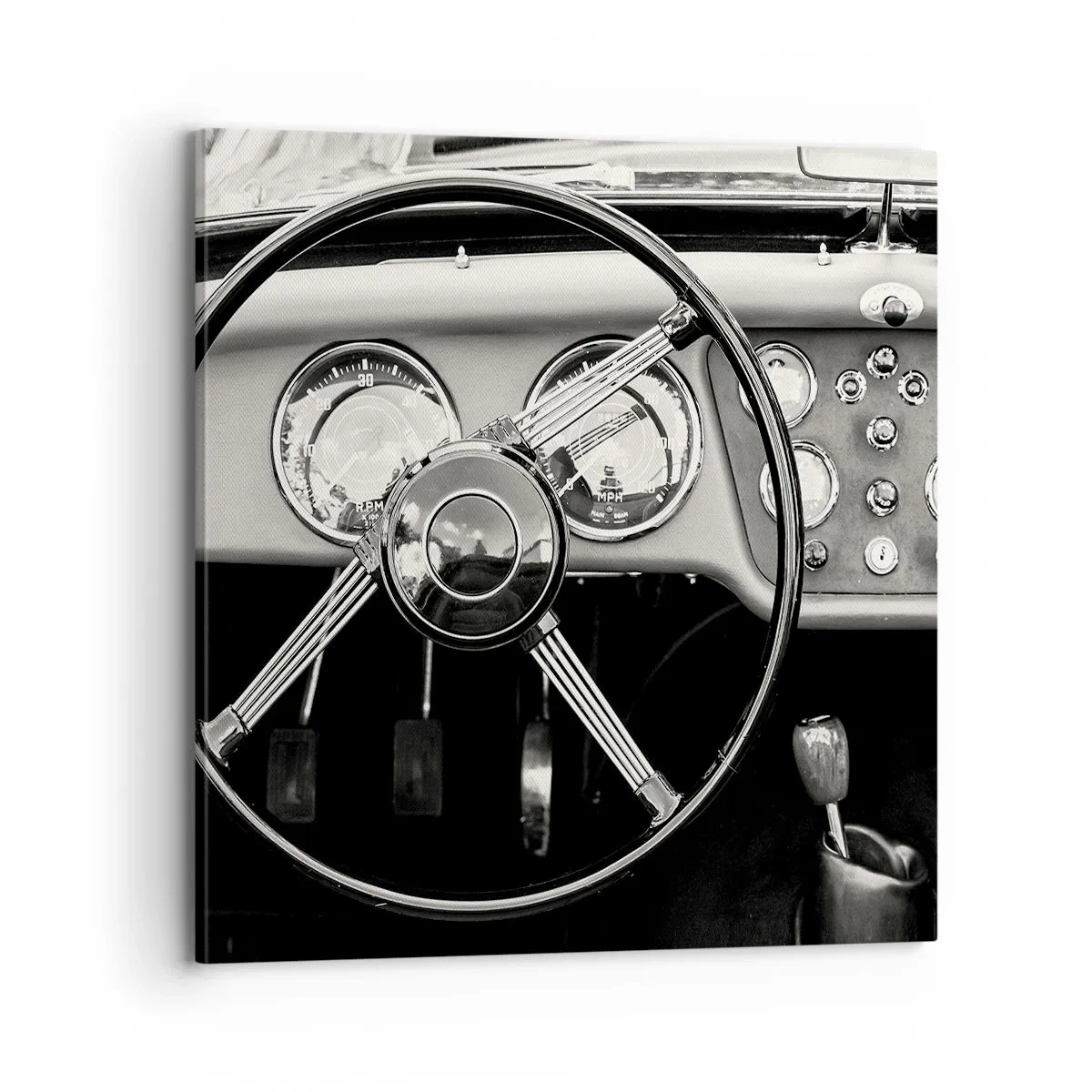 Bild auf Leinwand - Leinwandbild - Ein Sammlertraum - 70x70 cm