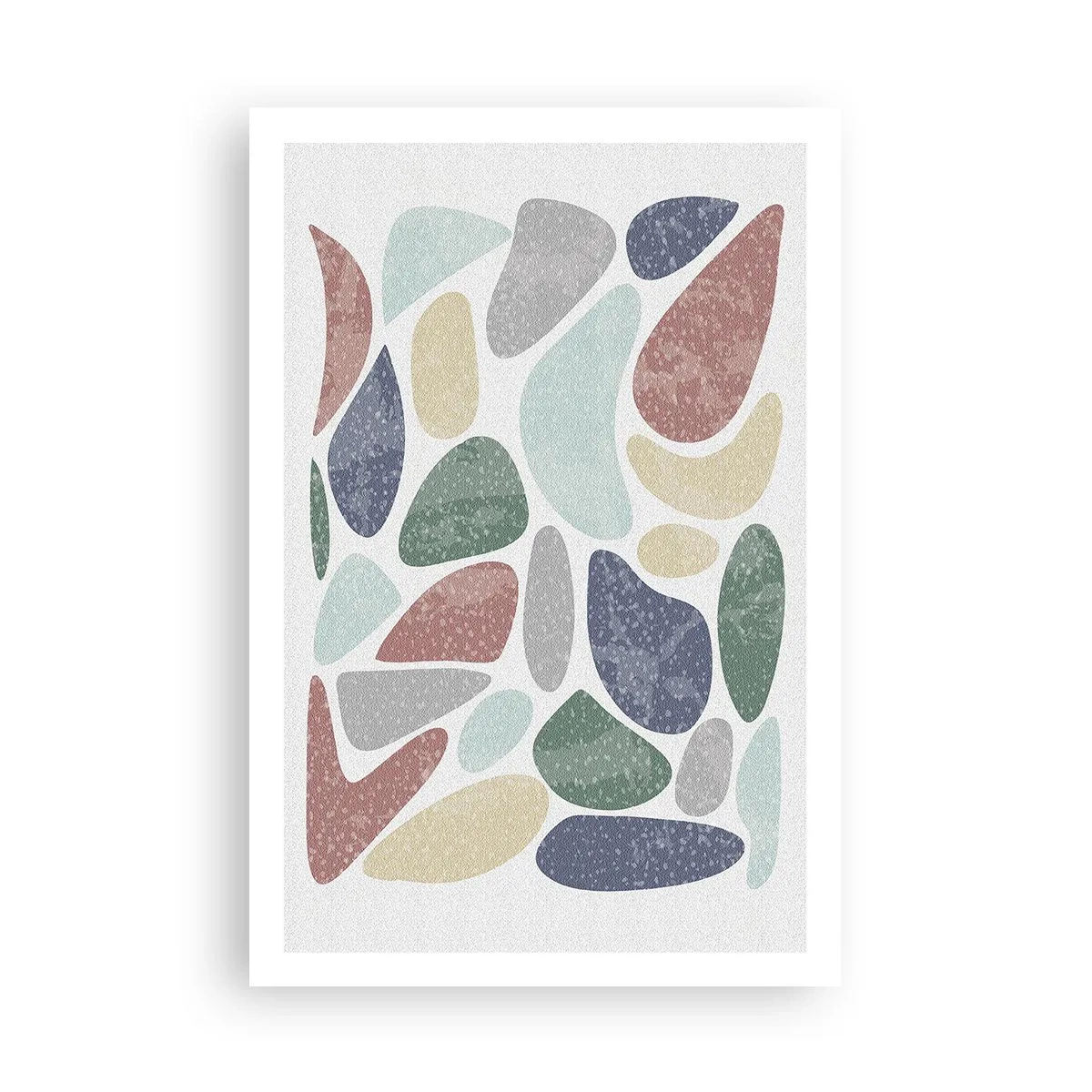 Poster - Mosaik aus pulverförmigen Farben - 61x91 cm