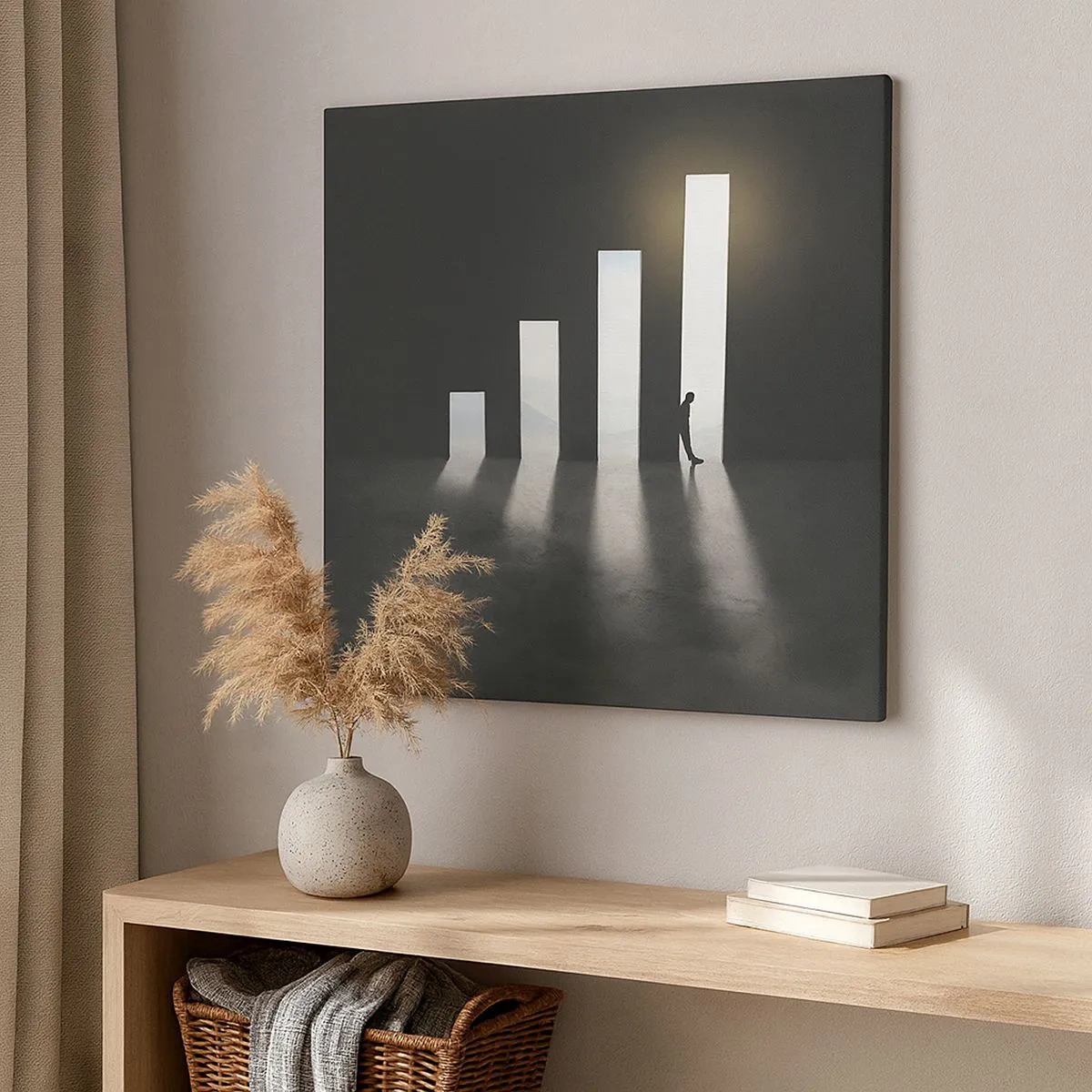 Bild auf Leinwand - Leinwandbild - Erfolg – Impression - 30x30 cm