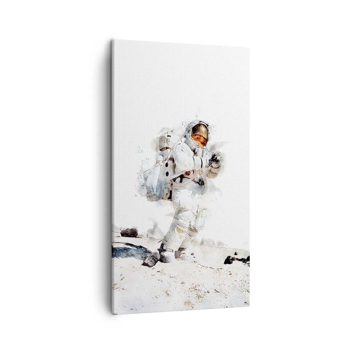 Bild auf Leinwand - Leinwandbild - Bote der Erde - 45x80 cm