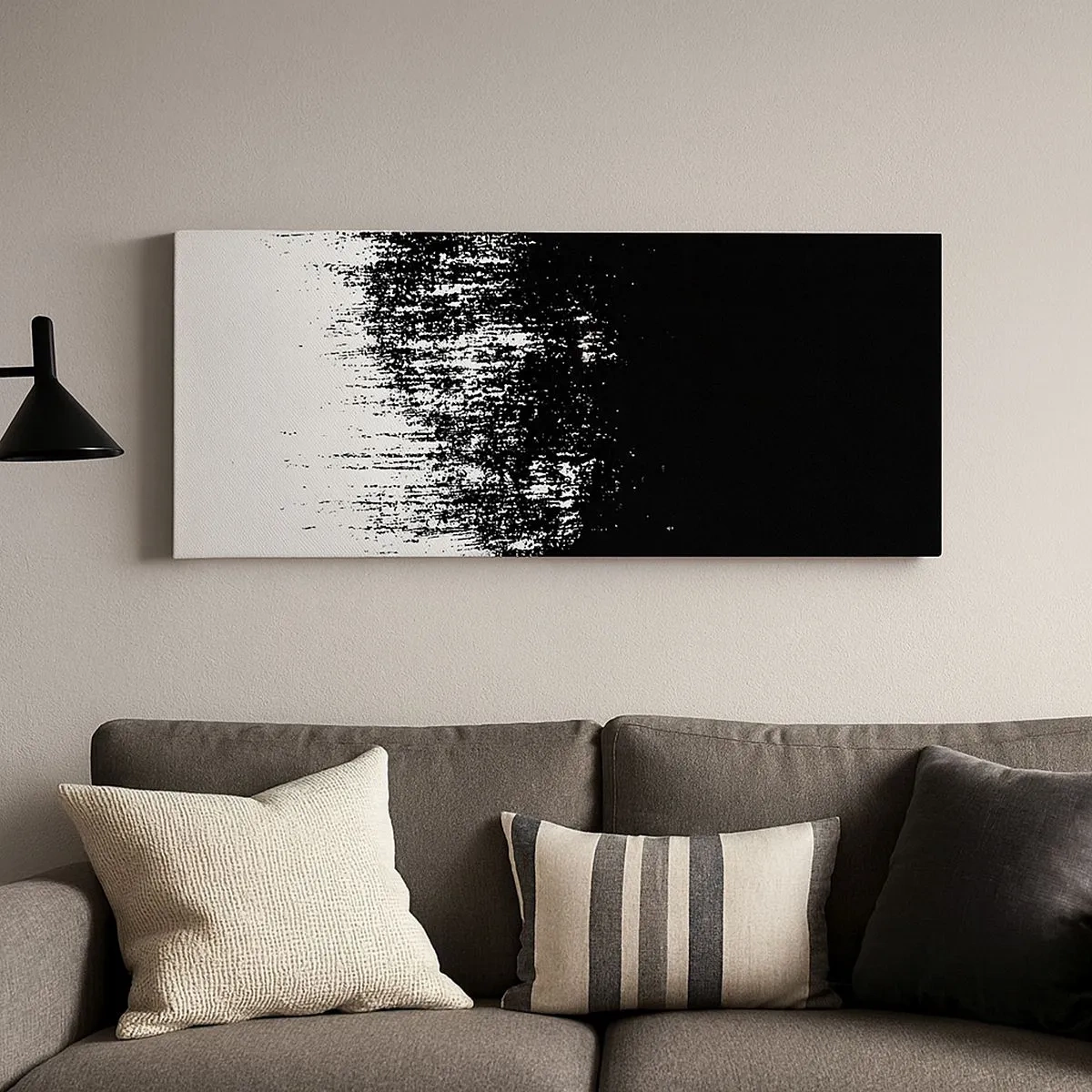 Bild auf Leinwand - Leinwandbild - Und der Gewinner ist ... - 100x40 cm