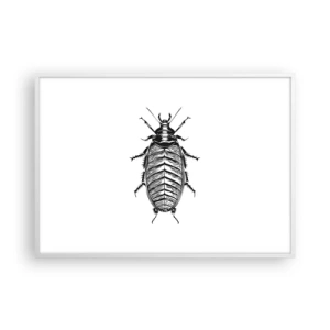 Poster in einem weißen Rahmen - Was für ein Exemplar! - 100x70 cm