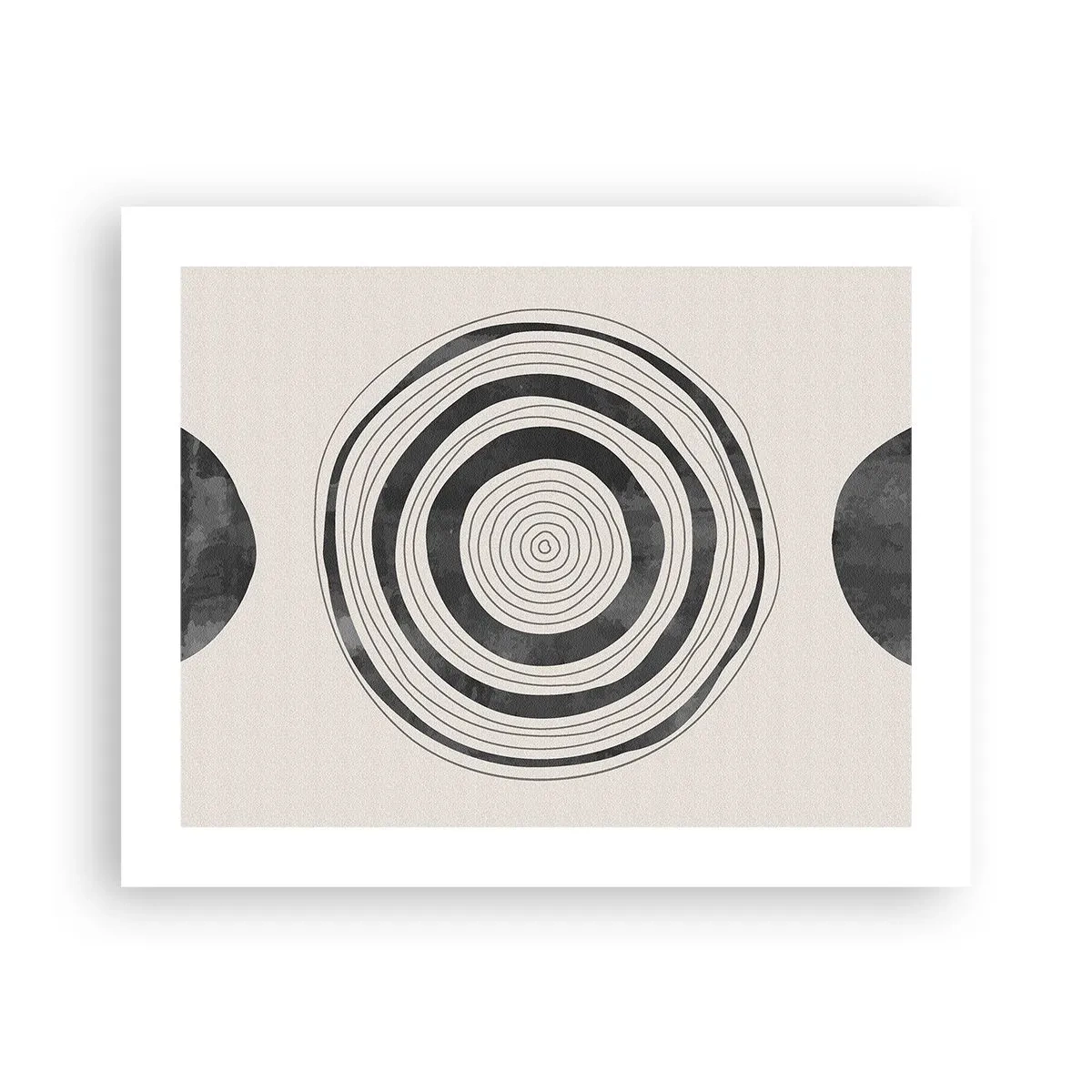 Poster - Wichtig ist, was dazwischen liegt - 50x40 cm