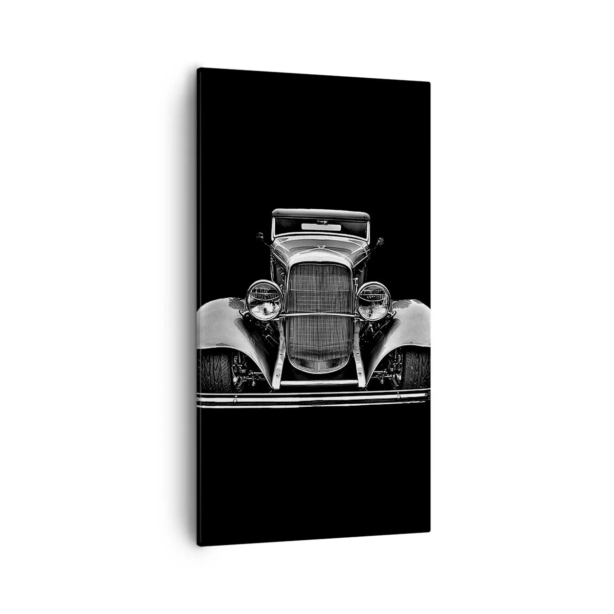 Bild auf Leinwand - Leinwandbild - Wahrer Gentleman - 55x100 cm