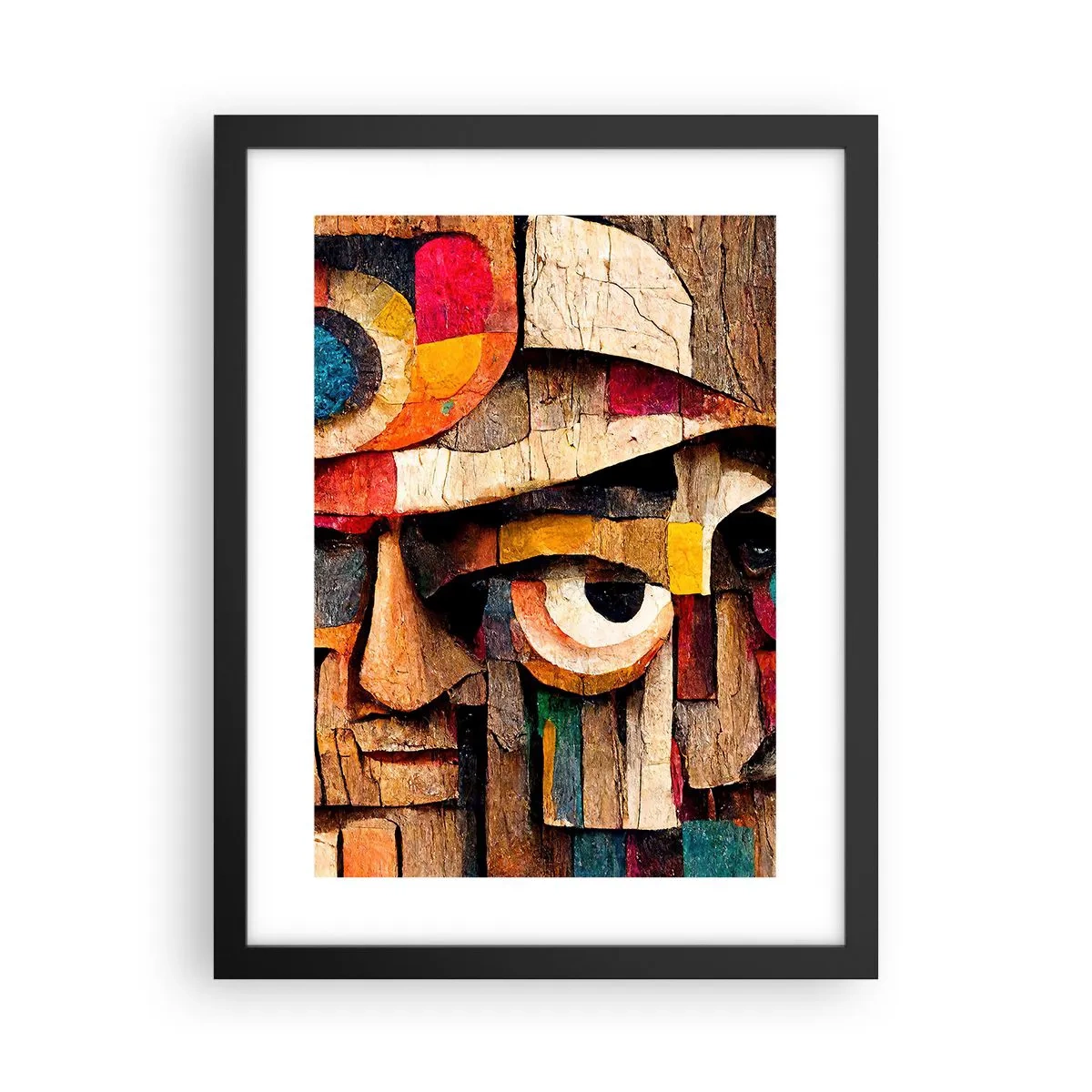 Poster in einem schwarzem Rahmen - Ich sehe dich… - 30x40 cm