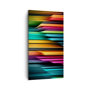 Bild auf Leinwand - Leinwandbild - Lichtorgan - 45x80 cm