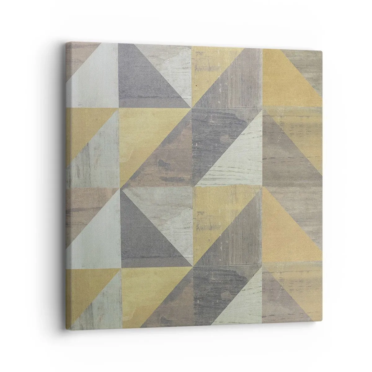 Bild auf Leinwand - Leinwandbild - Am Winkel des Dreiecks - 30x30 cm