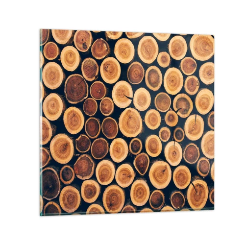 Glasbild - Bild auf glas - Wie alt sehe ich aus? - 30x30 cm