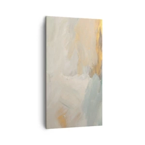 Bild auf Leinwand - Leinwandbild - Abstraktion – das Land der Sanftheit - 45x80 cm