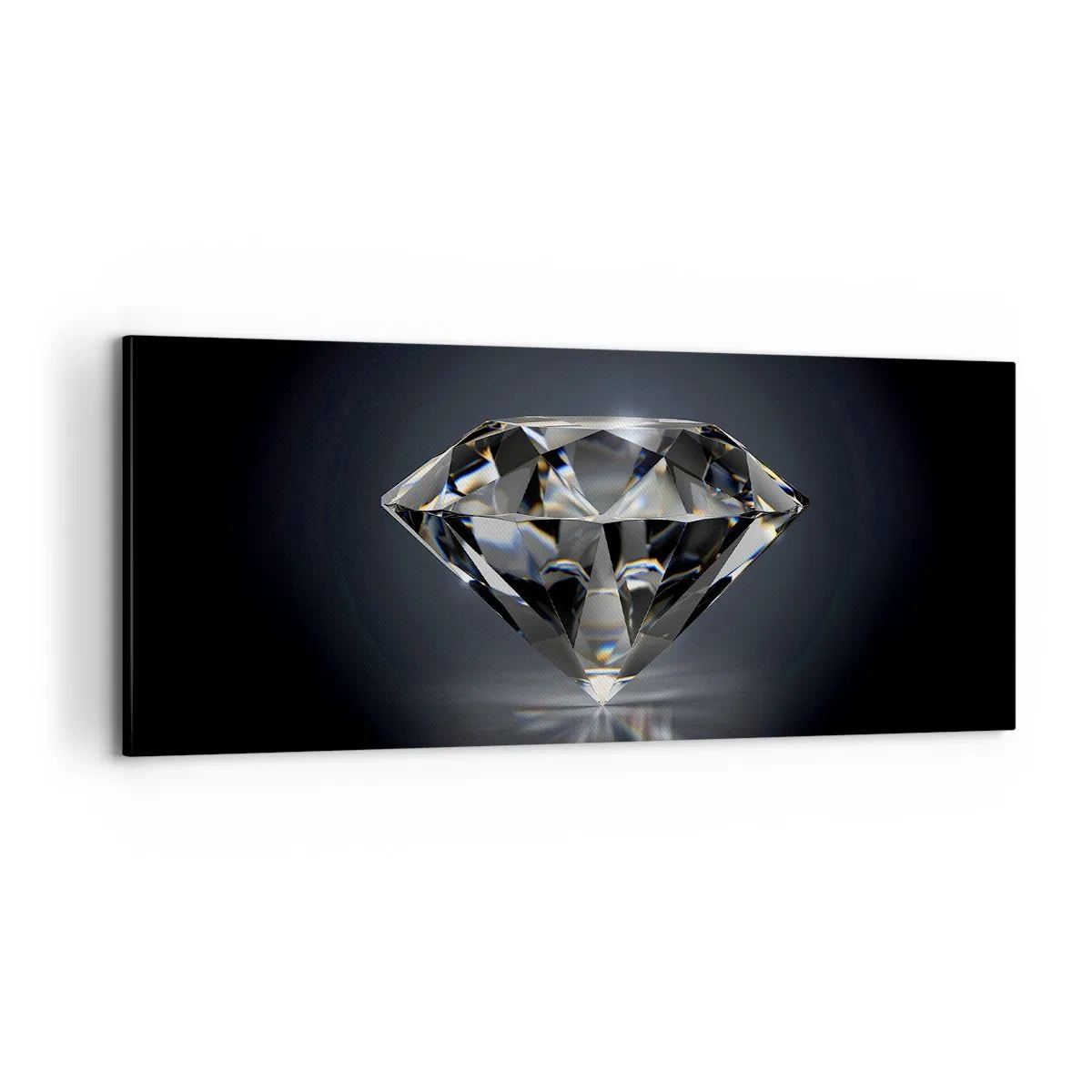 Bild auf Leinwand - Leinwandbild - Beste Freundin - 100x40 cm