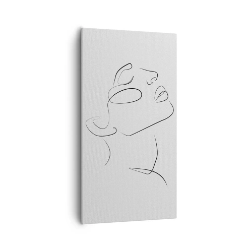 Bild auf Leinwand - Leinwandbild - Die Drehungen und Wendungen der Träume - 55x100 cm