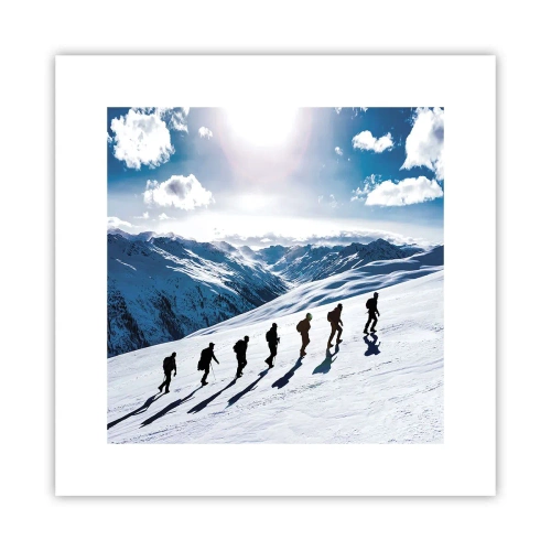 Poster - Das Team der Eroberer - 30x30 cm