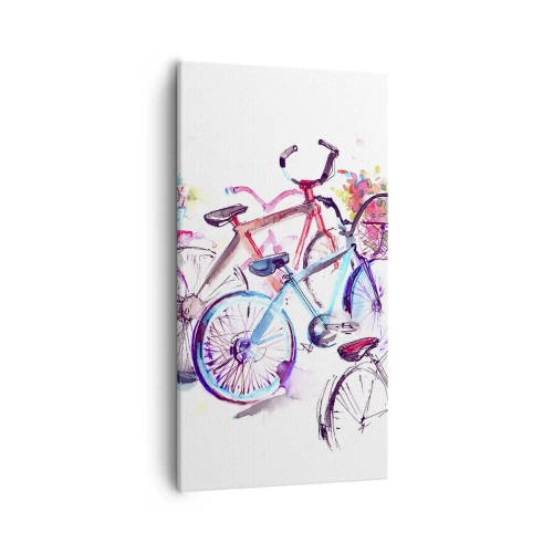 Bild auf Leinwand - Leinwandbild - Kongress des Antimoto-Clubs - 55x100 cm