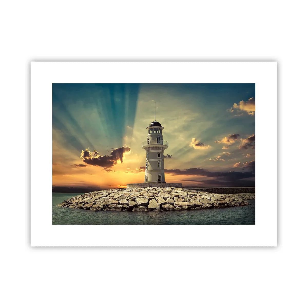 Poster - Licht - Gut - Schönheit - 40x30 cm