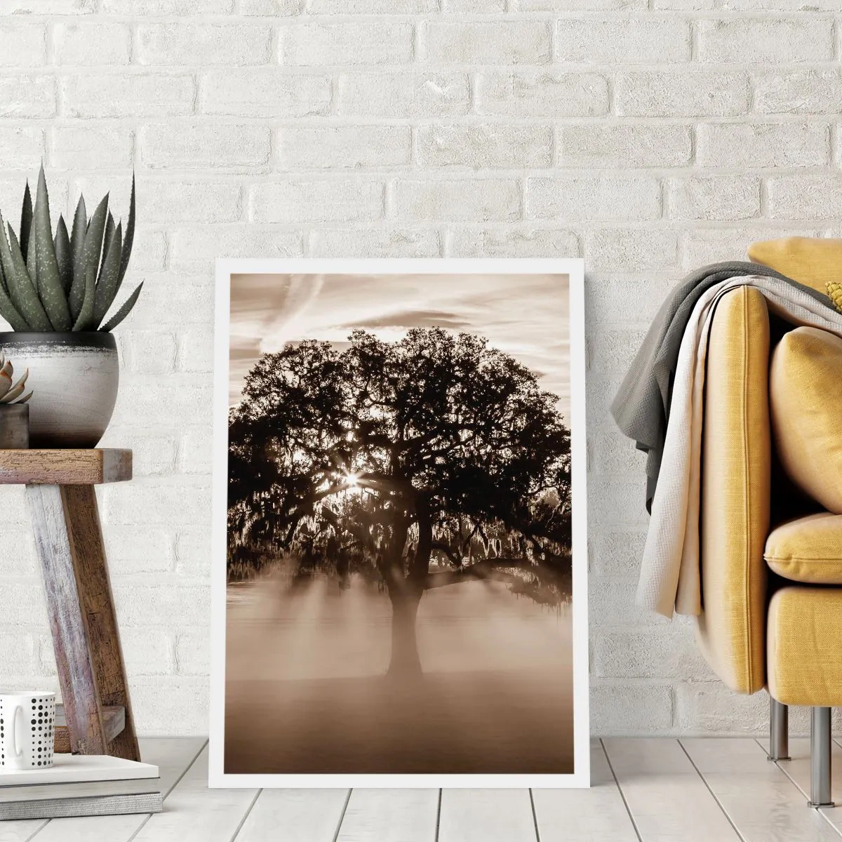 Poster - Baum der guten Nachrichten  - 40x50 cm