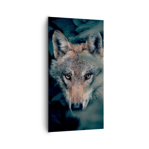 Bild auf Leinwand - Leinwandbild - Jäger - 65x120 cm