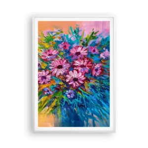 Poster in einem weißen Rahmen - Lebensenergie - 70x100 cm