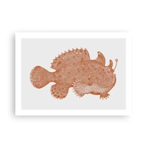Poster - Es ist also doch ein Fisch - 70x50 cm