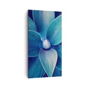 Bild auf Leinwand - Leinwandbild - Bläulich vom Himmel - 55x100 cm