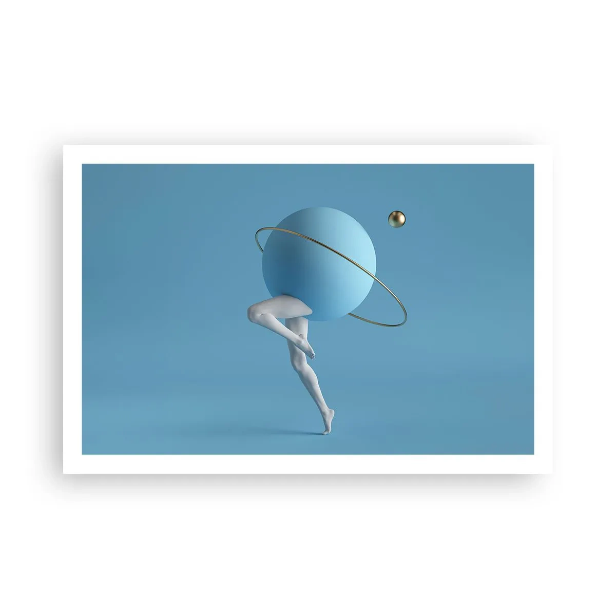 Poster - Und die Planeten spielen verrückt - 91x61 cm