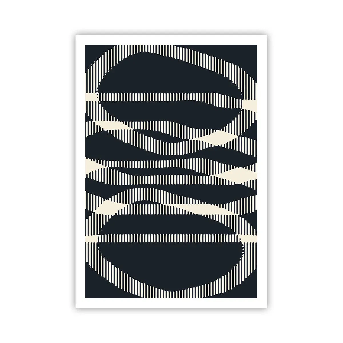 Poster - Ein Versuch, die Dunkelheit zu durchbrechen - 70x100 cm