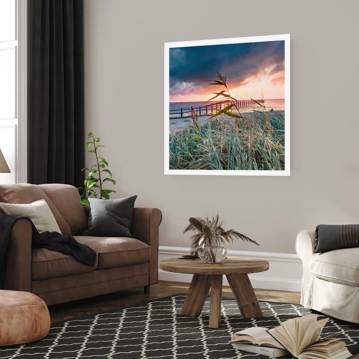 Poster - Es vergeht nicht mit dem Wind - 50x50 cm