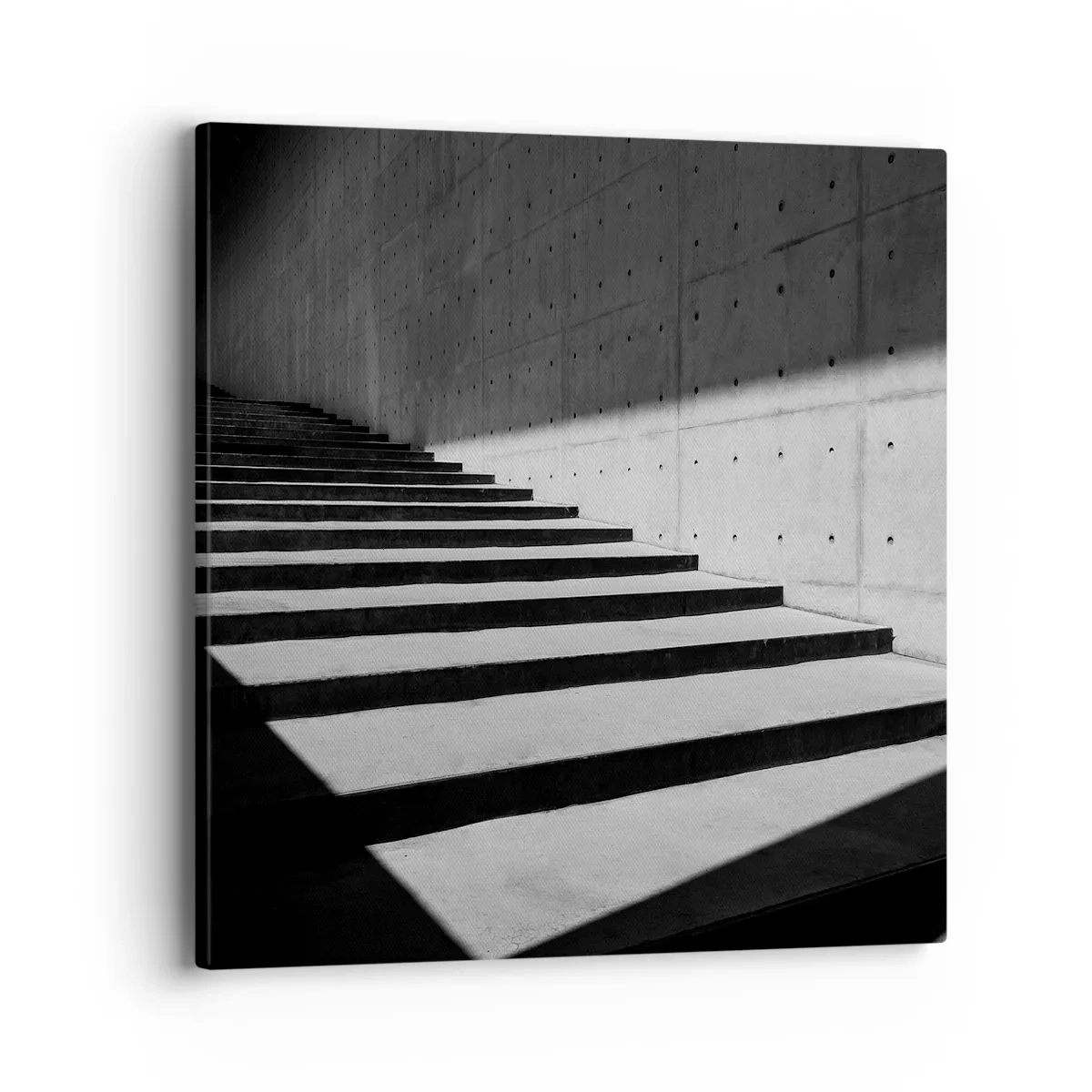Bild auf Leinwand - Leinwandbild - Rohe Schönheit des Modernismus - 40x40 cm