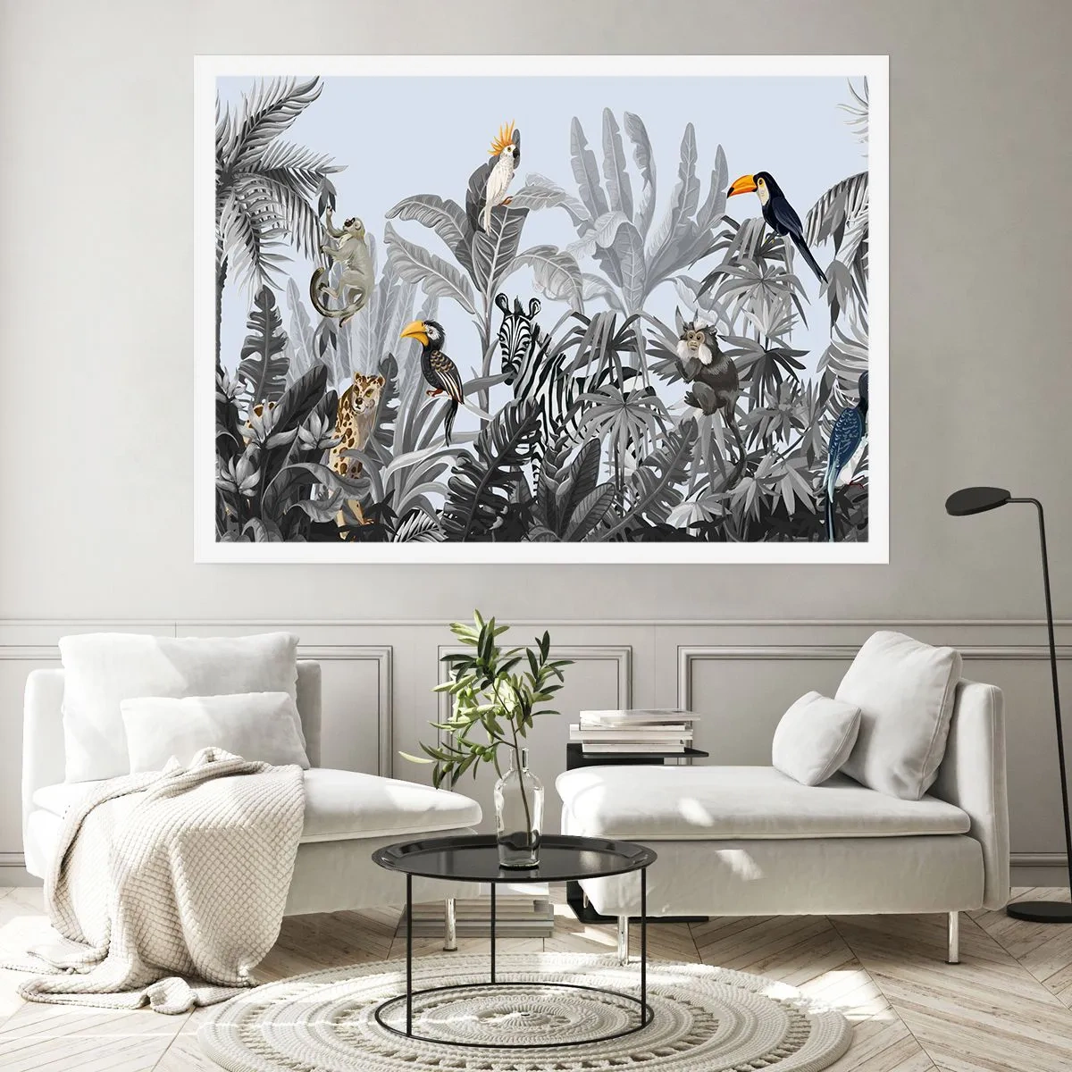 Poster - Afrikanisches Märchen - 40x30 cm