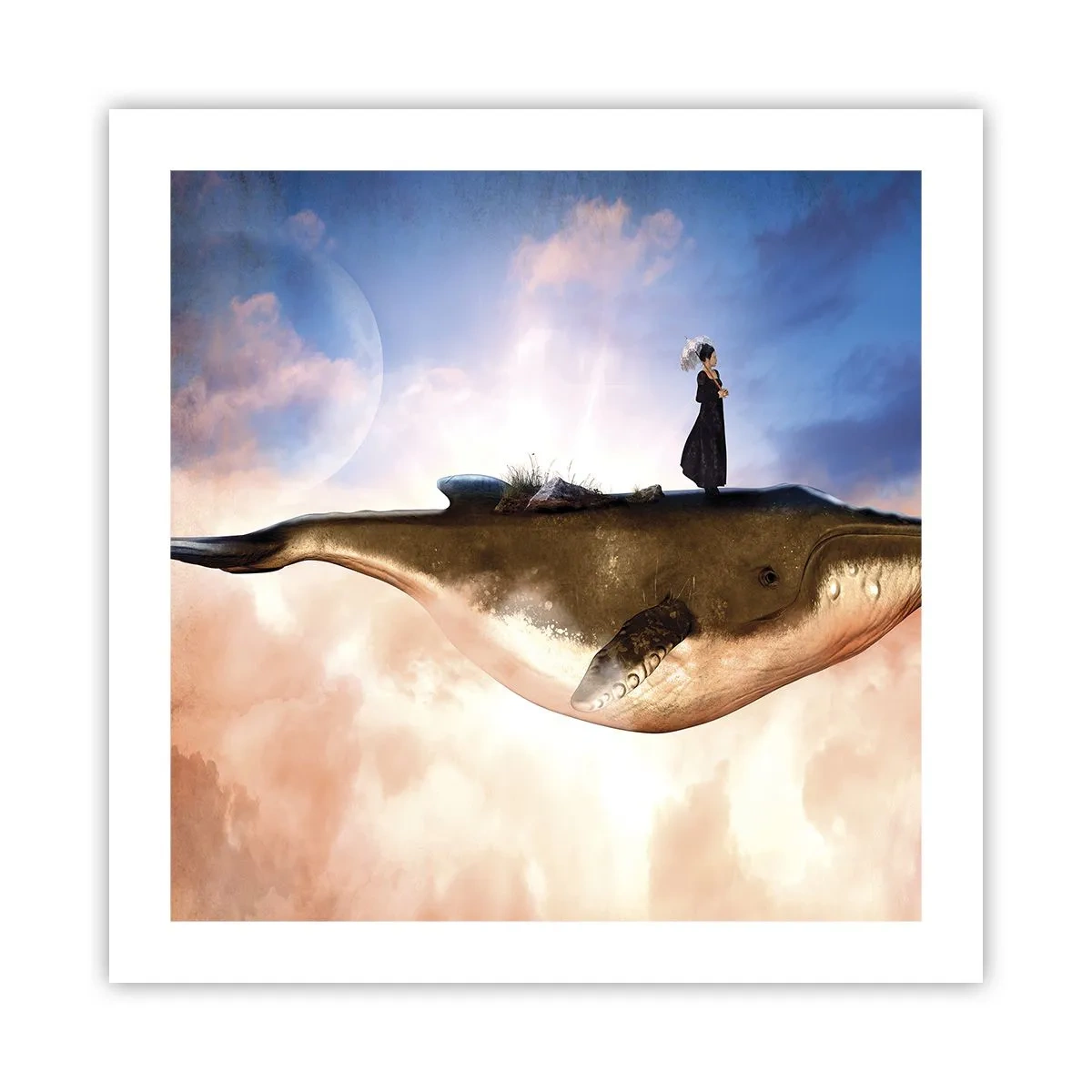 Poster - Eine echte Reise - 50x50 cm