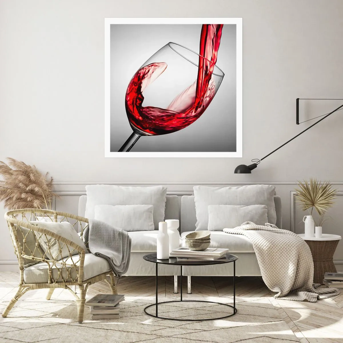 Poster - Farbe – Bewegung – Klang - 50x50 cm