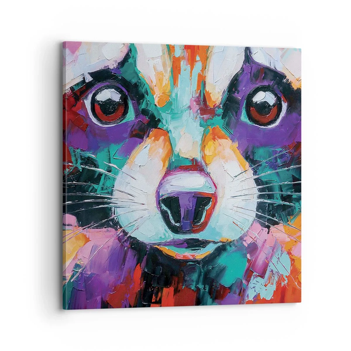 Bild auf Leinwand - Leinwandbild - Nur gute Emotionen - 70x70 cm