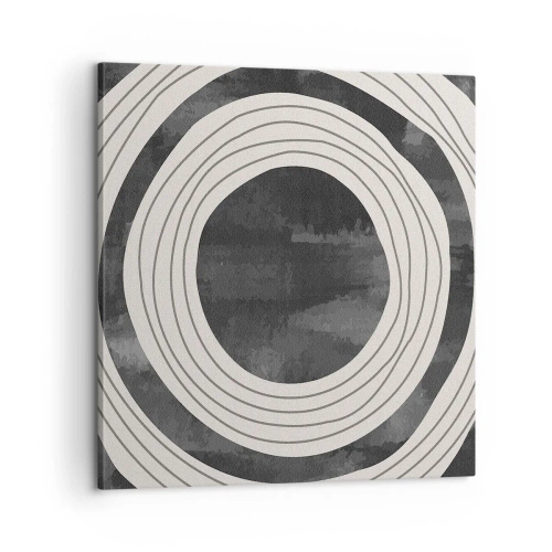 Bild auf Leinwand - Leinwandbild - Auf den Punkt gebracht - 60x60 cm