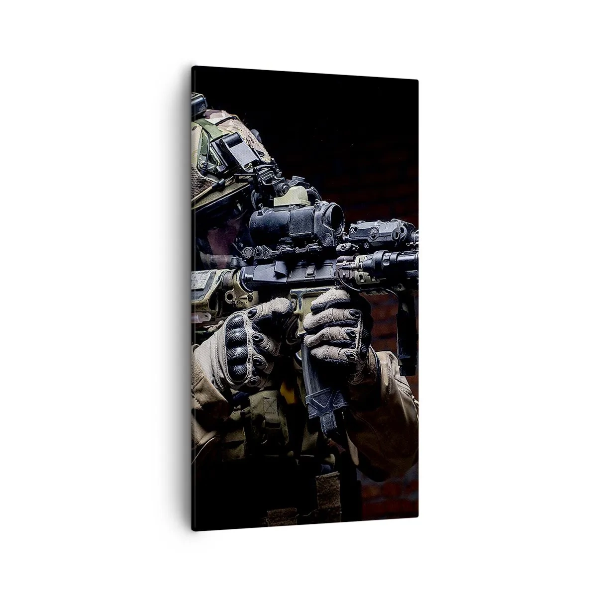 Bild auf Leinwand - Leinwandbild - Tödlich wirksam - 55x100 cm