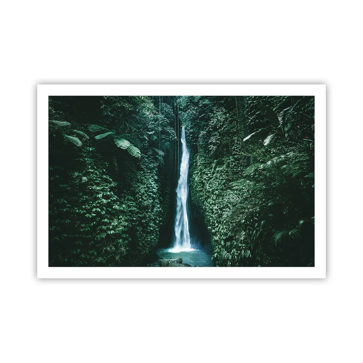 Poster - Tropisches Spa - 91x61 cm