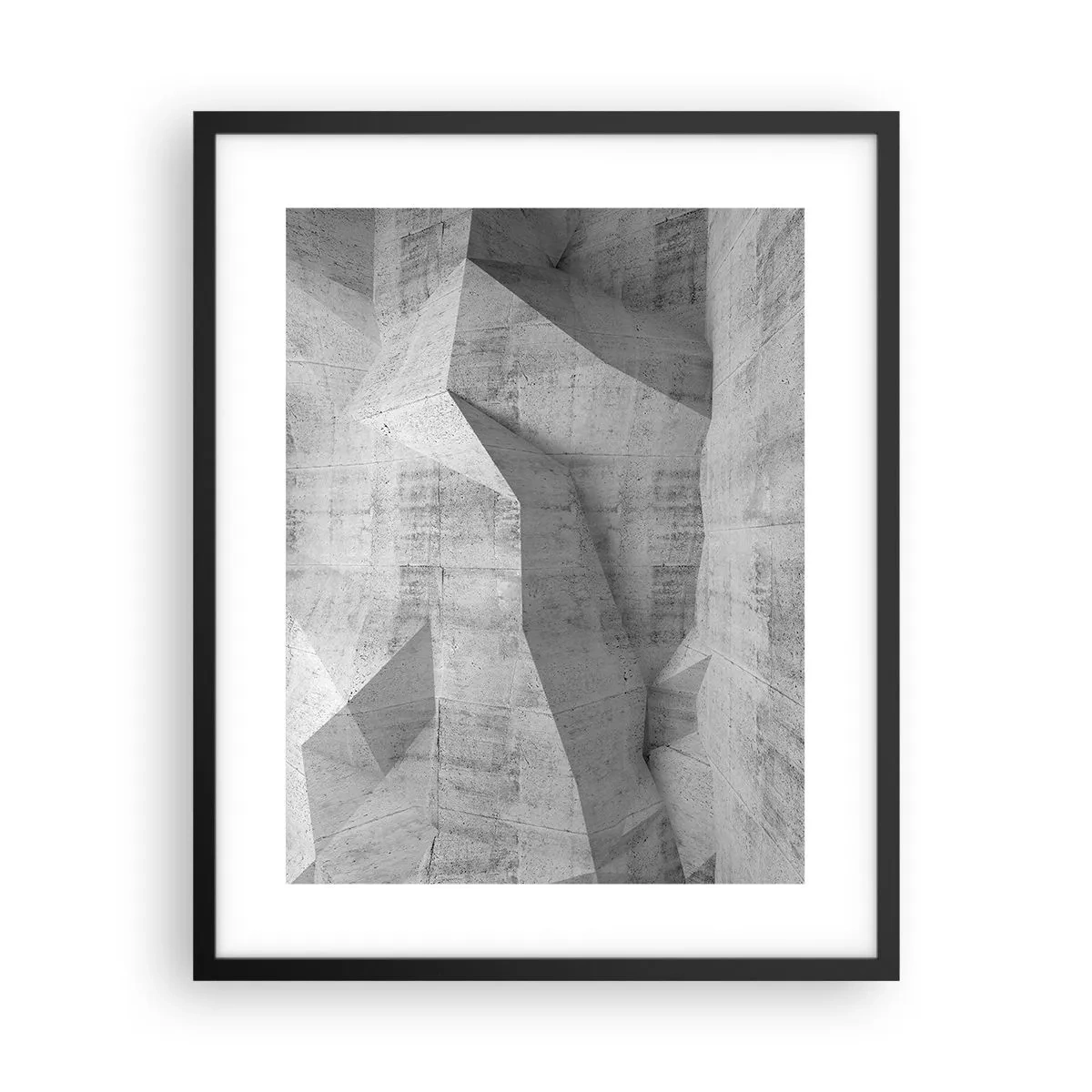 Poster in einem schwarzem Rahmen - Eine echte Herausforderung - 40x50 cm
