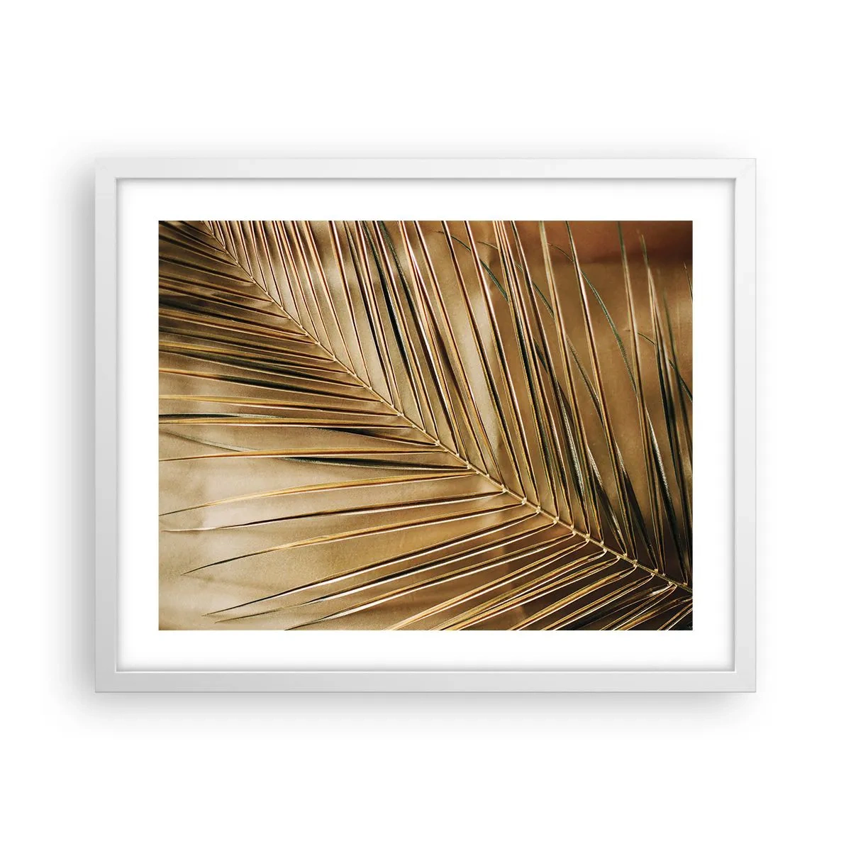 Poster in einem weißen Rahmen - Natürliche Kolonnade - 50x40 cm