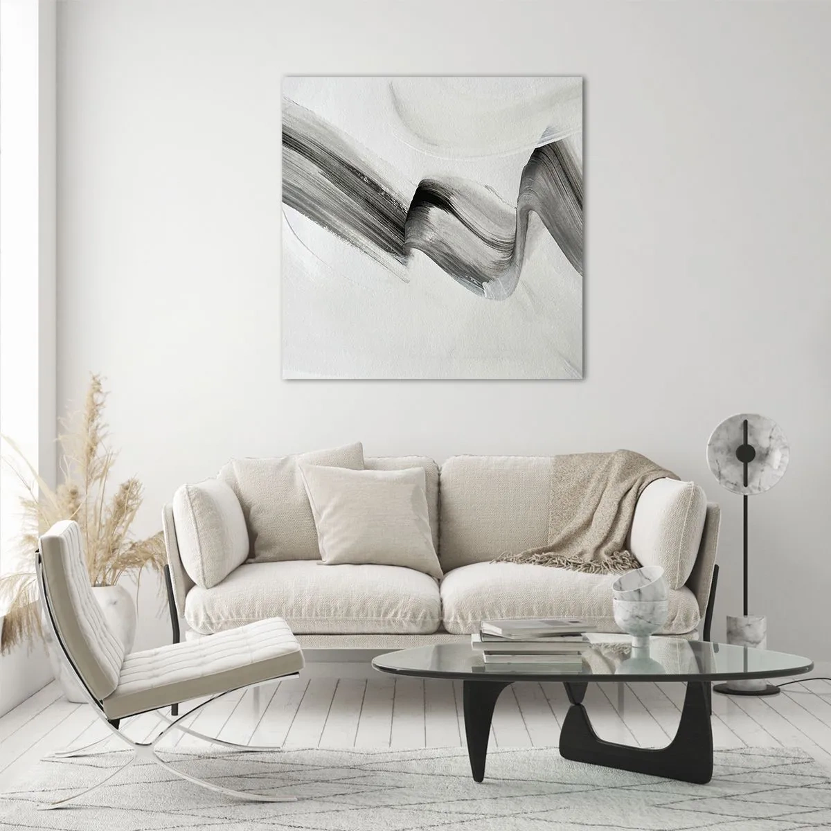 Glasbild - Bild auf glas - Lässig zum Spaß - 70x70 cm