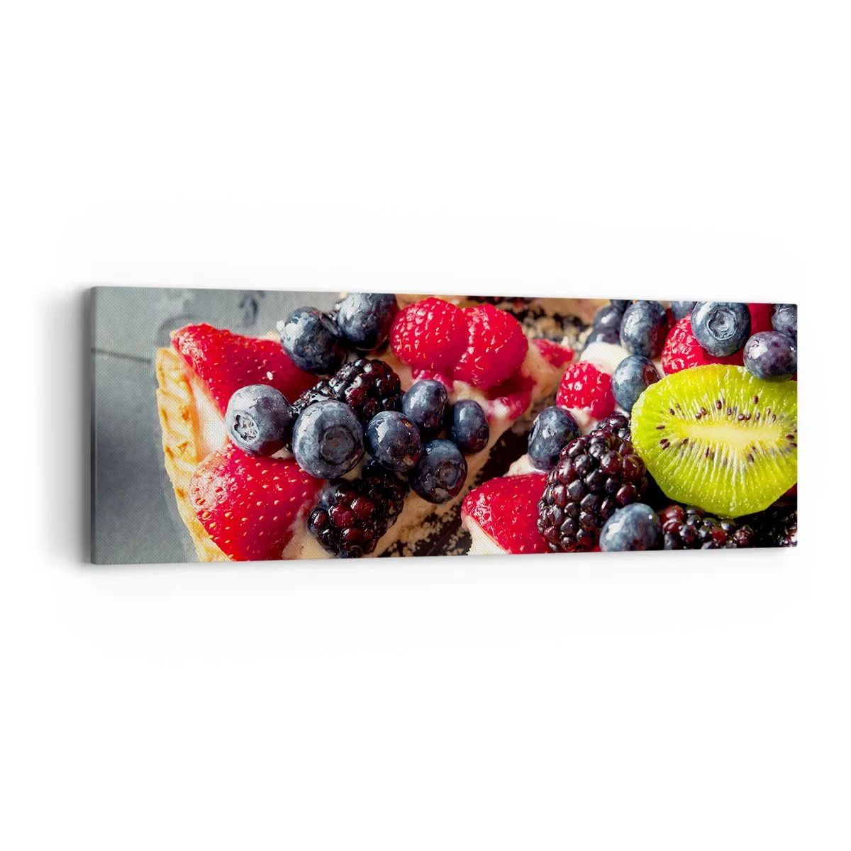 Bild auf Leinwand - Leinwandbild - Dolce Vita! - 90x30 cm