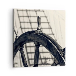 Bild auf Leinwand - Leinwandbild - Meeresgeschichten - 60x60 cm