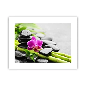 Poster - In ruhiger Balance - 40x30 cm