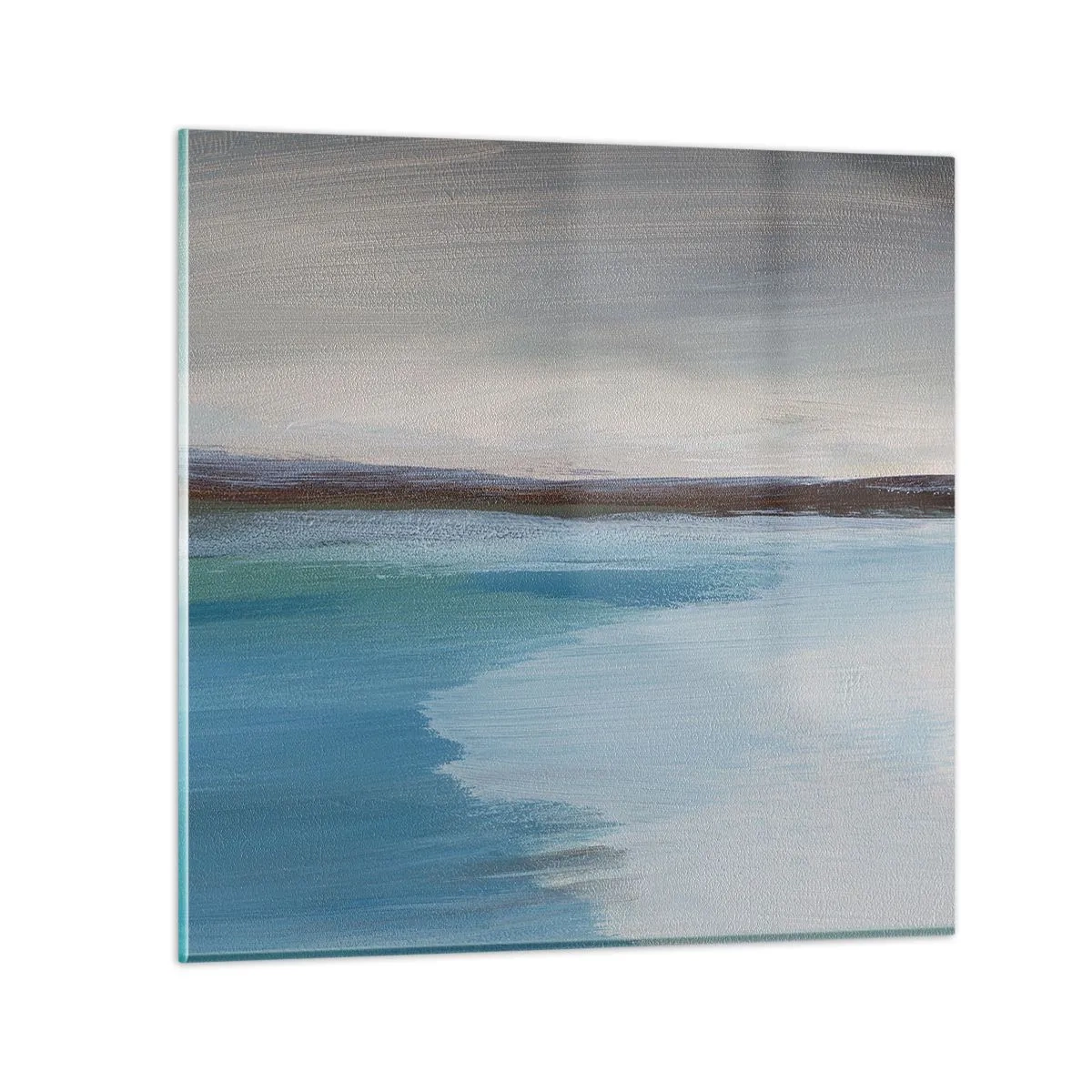 Glasbild - Bild auf glas - Horizontale Landschaft - 60x60 cm