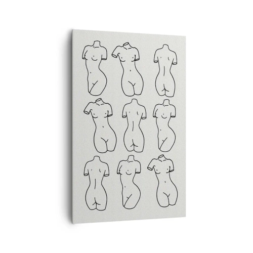 Bild auf Leinwand - Leinwandbild - Nur Venus - 80x120 cm