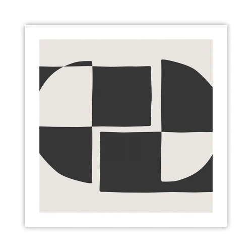 Poster - Antithese - Synthese - 50x50 cm