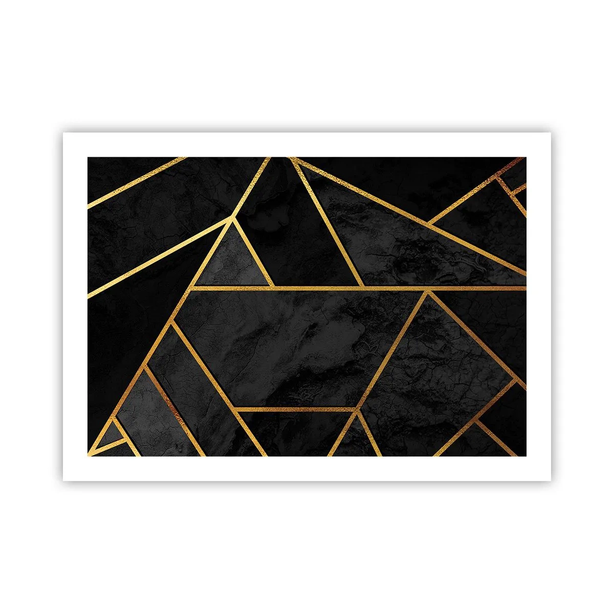 Poster - Dunkelheit und Glanz - 70x50 cm