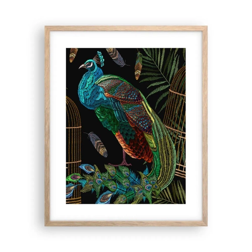 Poster in einem Rahmen aus heller Eiche - In königlichen Gewändern - 40x50 cm