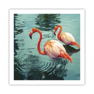 Poster - Wir sind jetzt in Mode - 60x60 cm