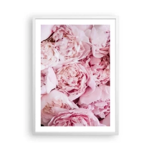Poster in einem weißen Rahmen - Anschmiegsam und duftend - 50x70 cm