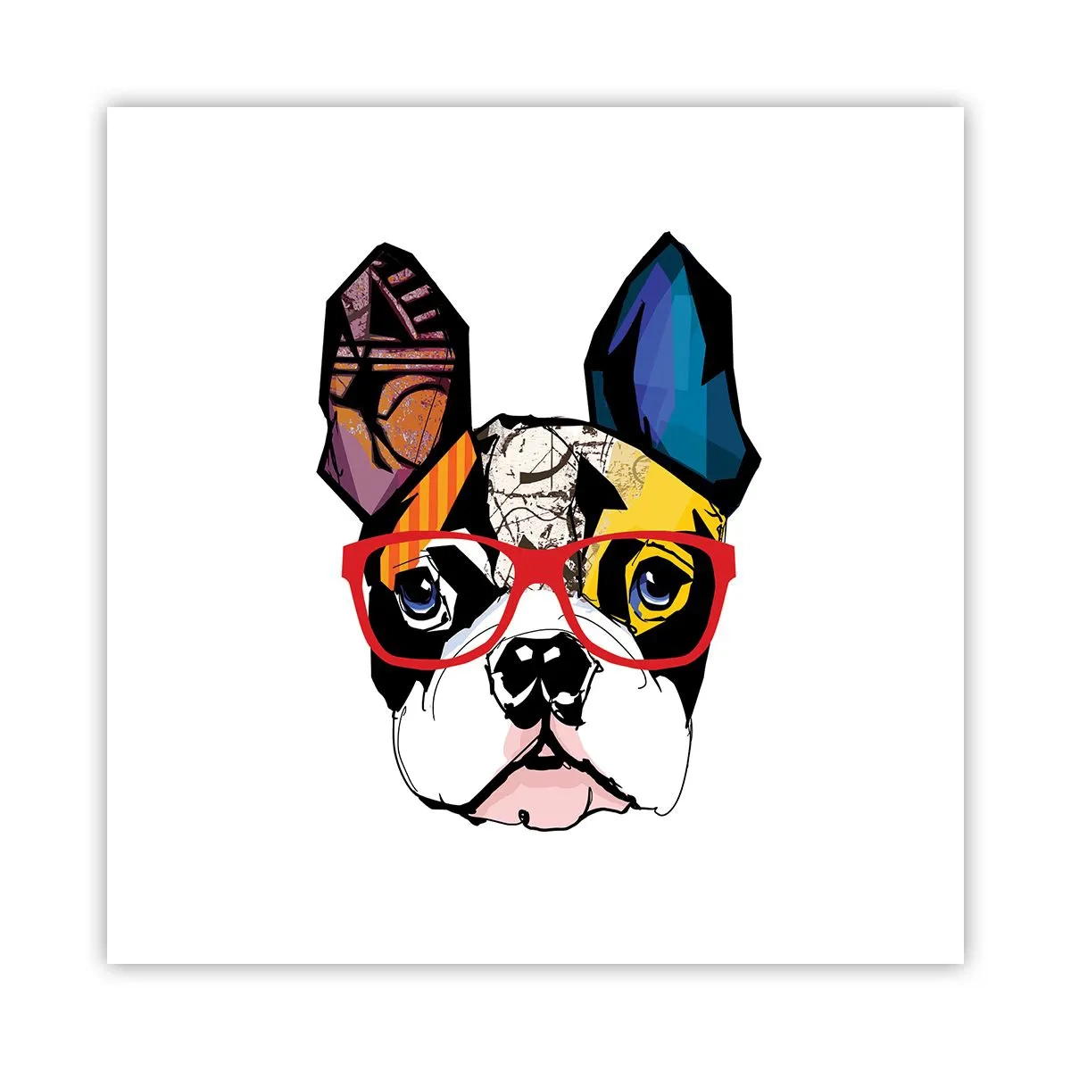Poster - Intellektuelle - 50x50 cm