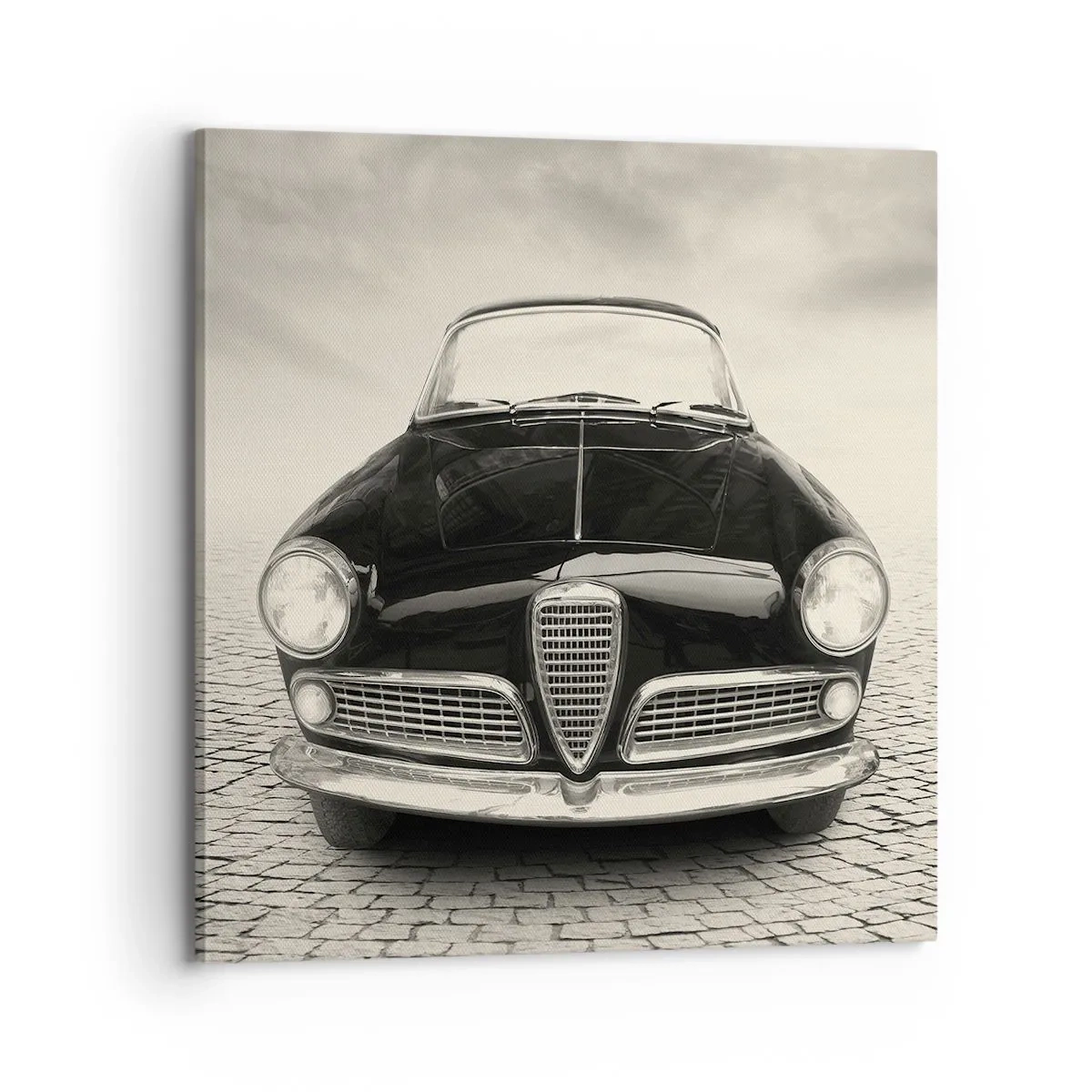 Bild auf Leinwand - Leinwandbild - Man muss mich einfach lieben - 70x70 cm