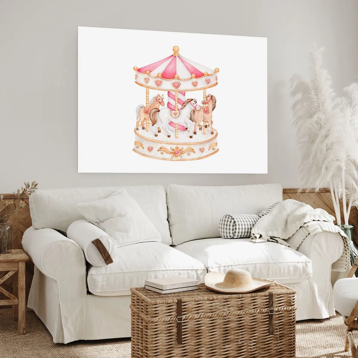 Poster - Süße Welt der Kindheit - 70x50 cm